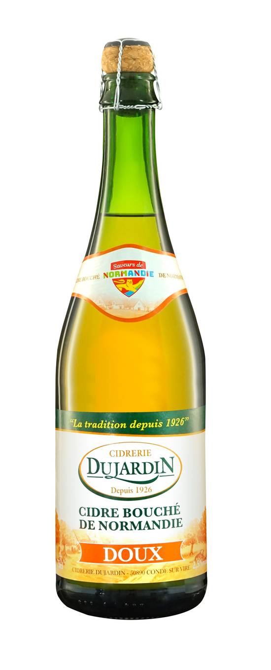 Dujardin - -Cidre bouché doux de Normandie ( 75 cl )