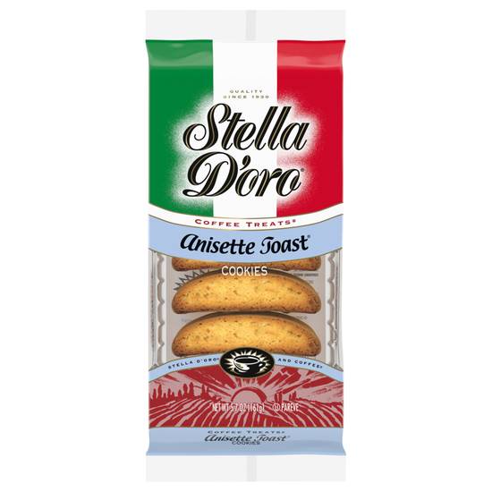 Stella D'oro Coffee Treats Anisette Toast Cookies
