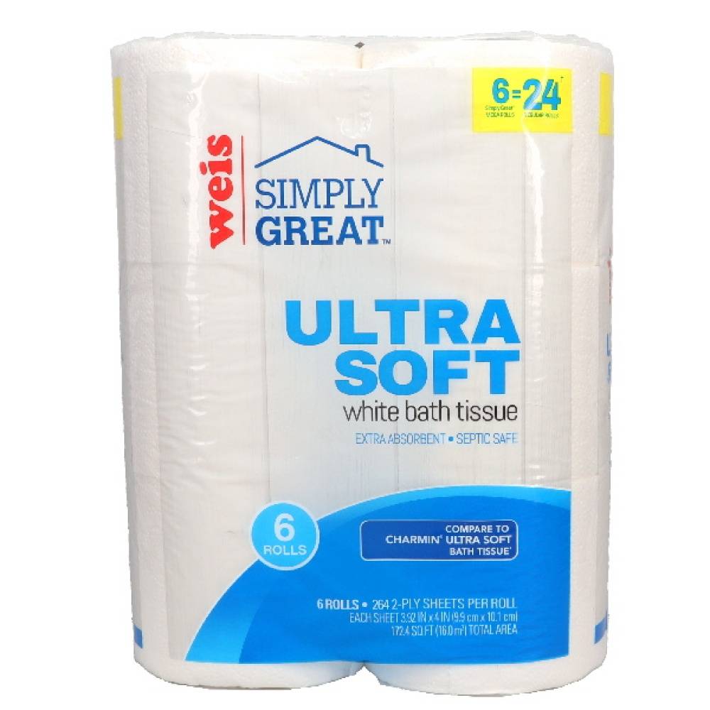 Weis Simply Great Ultra Soft Bath Tissue