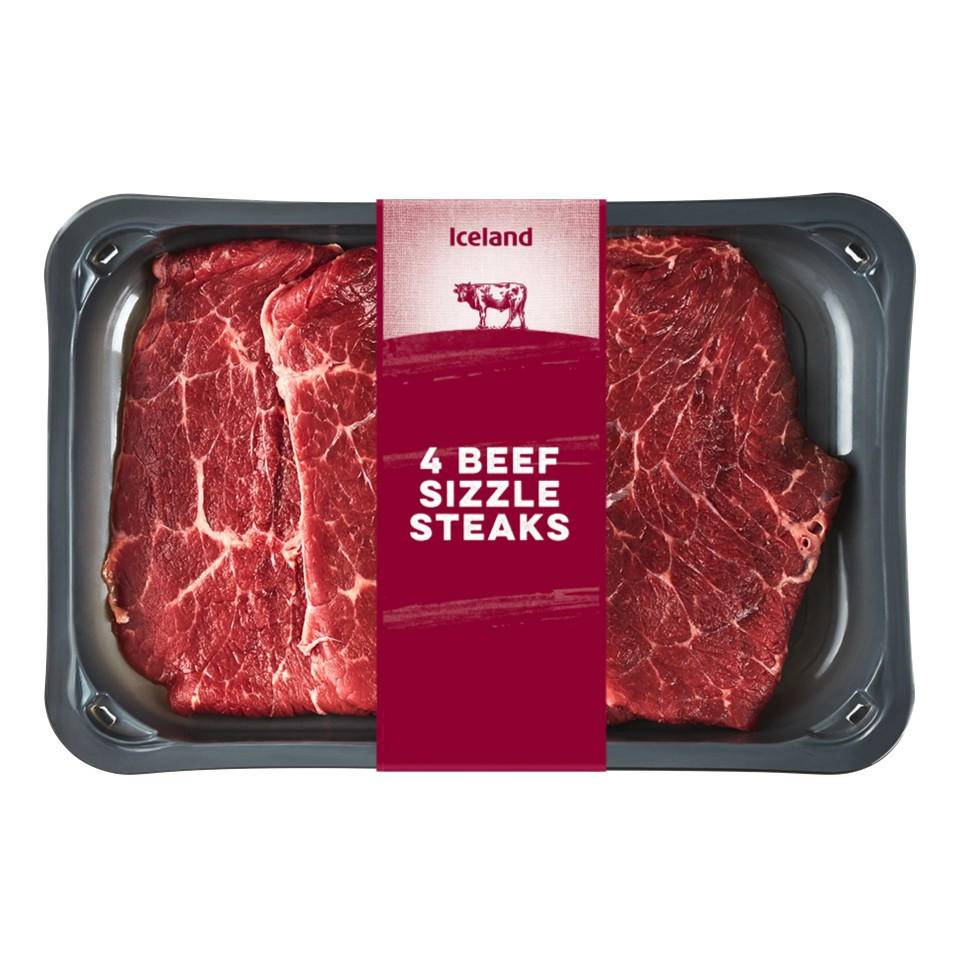 Iceland Beef Sizzle Steaks