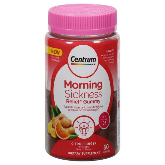 Centrum Citrus Ginger Morning Sickness Relief (60 ct)