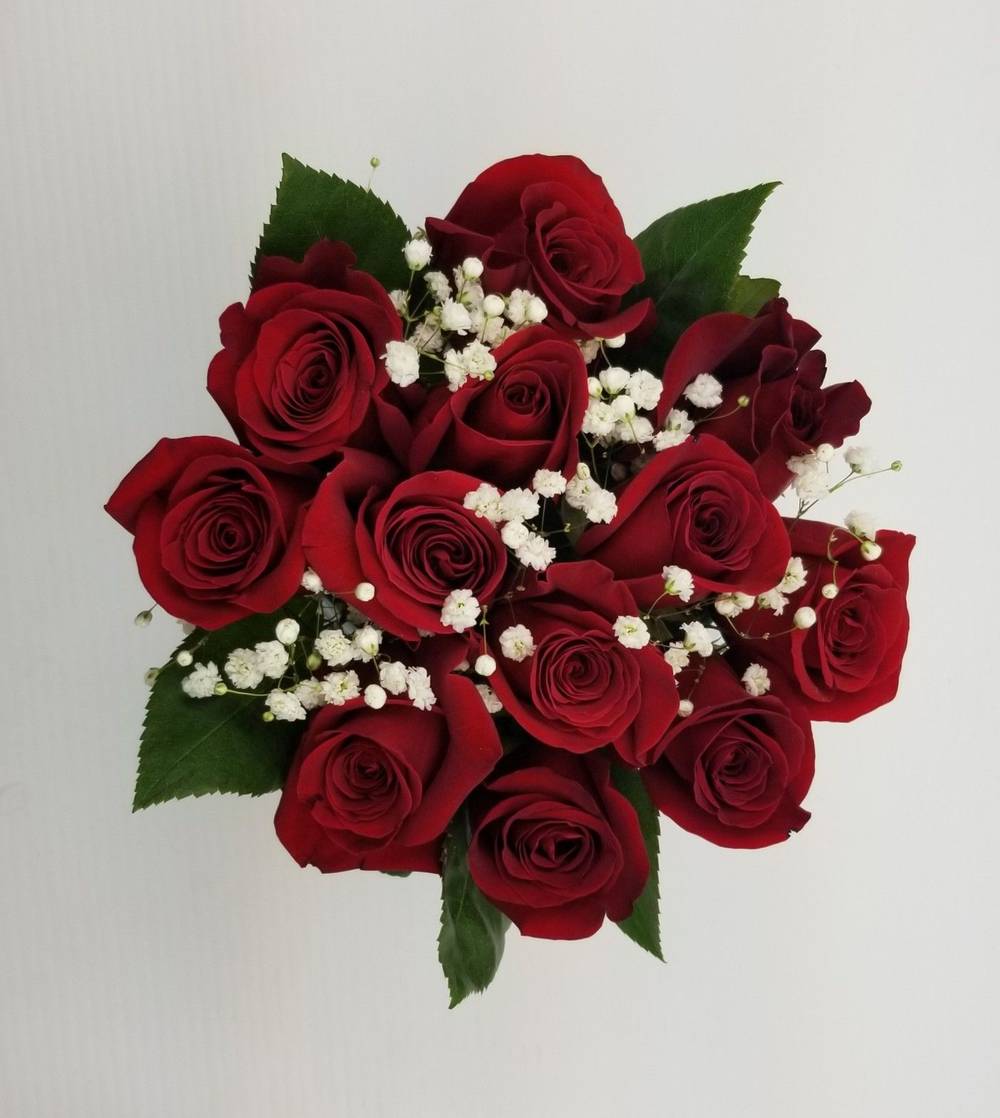 Dozen Red Rose Bouquet