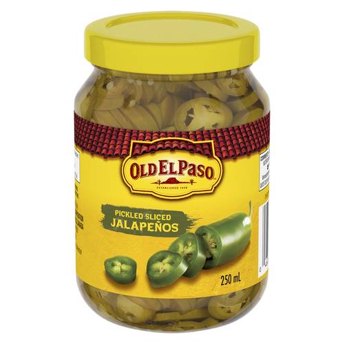 Old El Paso Pickled Sliced Jalapeños (250 ml)