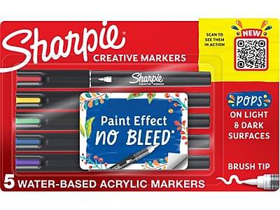 Sharpie Water Based Creative Markers Paint Like Ink 2196904 (assorted) (5 ct)