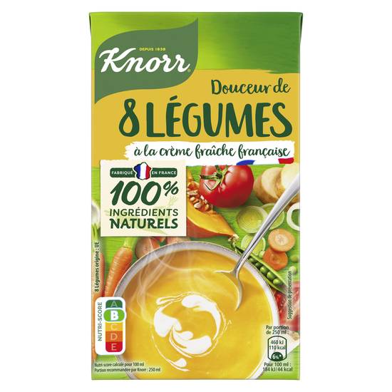 Knorr - Douceur de soupe au 8 Légumes à la crème fraîche