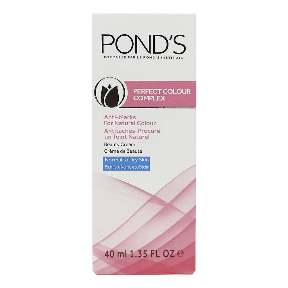 Ponds Perfect Colour Face Beauty Cream, 1.35 Oz