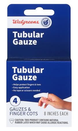 Walgreens Tubular Gauze & Finger Cots