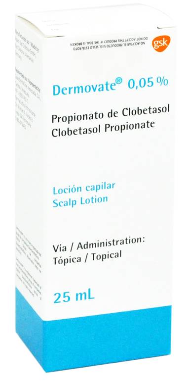 DERMOVATE LOCION 0.05% CAPILAR FCO*25ML