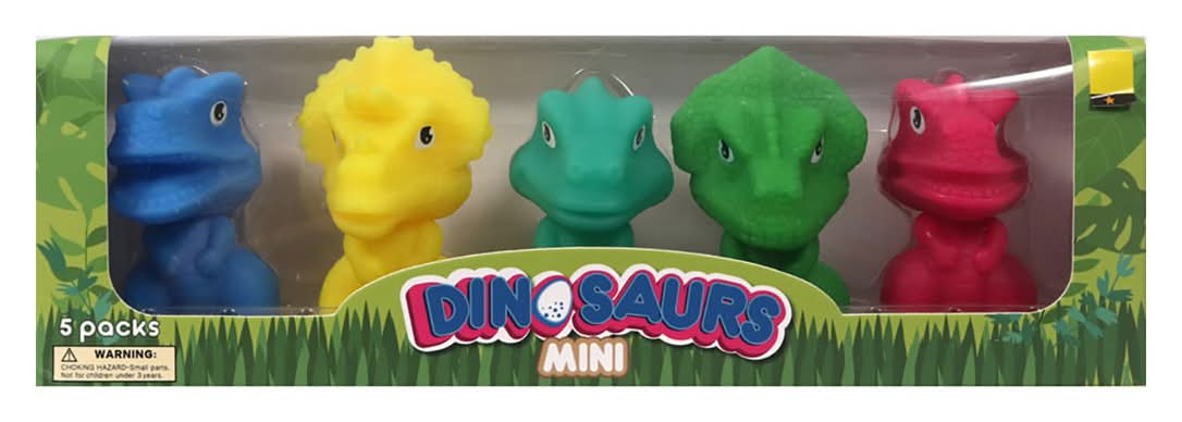 Mini Dinosaurs Set, Assorted (5 ct)