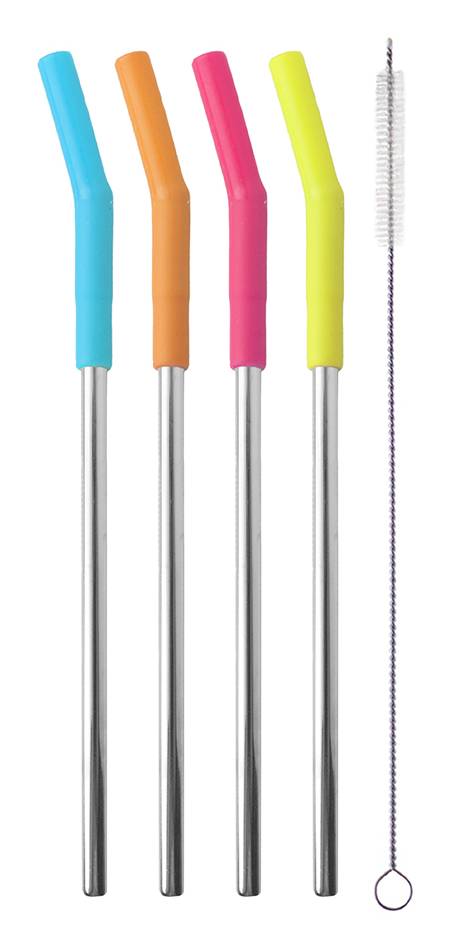 Miniso · Popotes de acero inoxidable