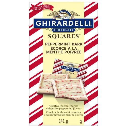 Ghirardelli Bark Milk Chocolate, Peppermint (141 g)