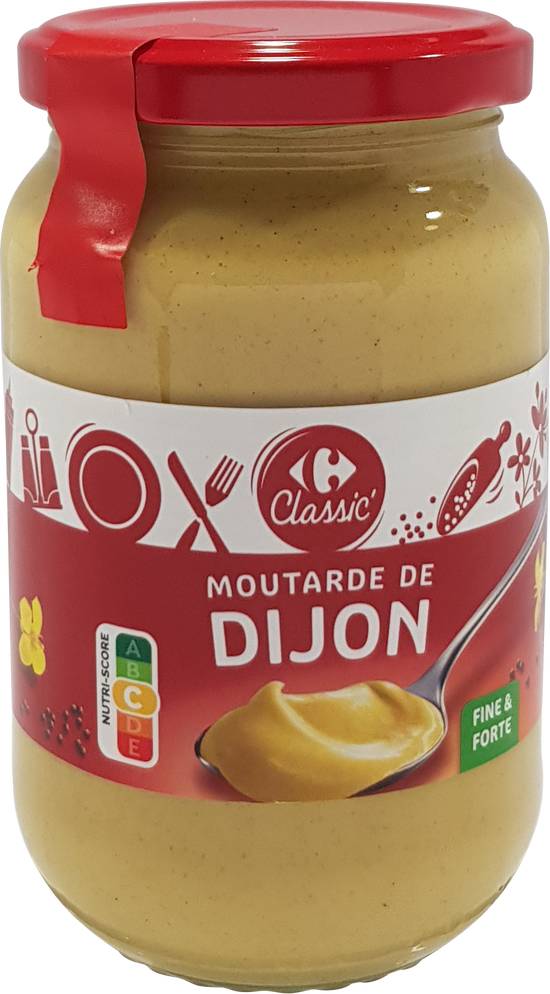 Carrefour Classic' - Moutarde de Dijon fine & forte