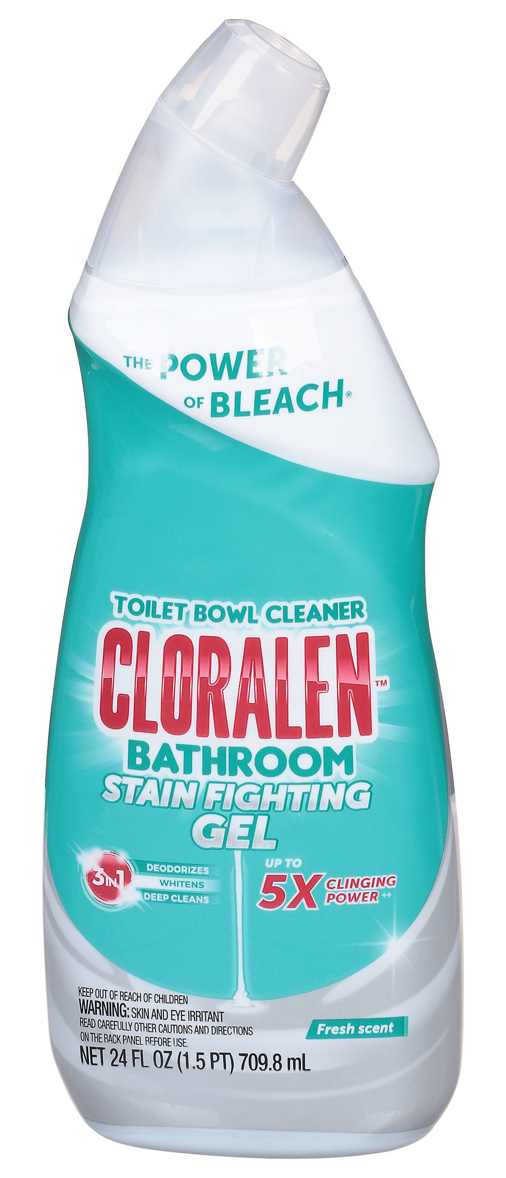 Cloralen Bathroom Stain Fighting Toilet Bowl Cleaner Gel (24 fl oz)