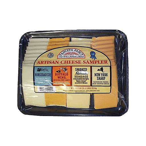 Order Yancy's Fancy Cheese Tray 18oz food online from Everyday Needs by Gopuff store, Ladera Ranch on bringmethat.com