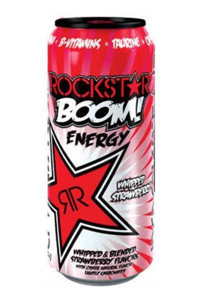 Rockstar Boom Whipped Strawberry (16 oz)