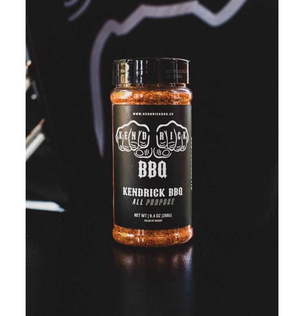 Kendrick Bbq All Purpose Bar-B-Q Rub/Seasoning 9.4 Oz