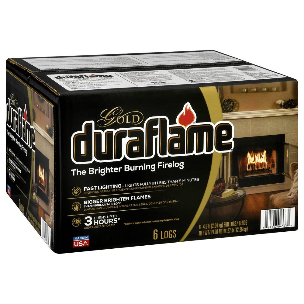 Duraflame Brighter Burning Firelog (6 logs)