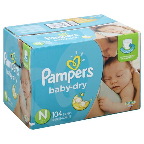 Pampers Baby-Dry Newborn Diapers