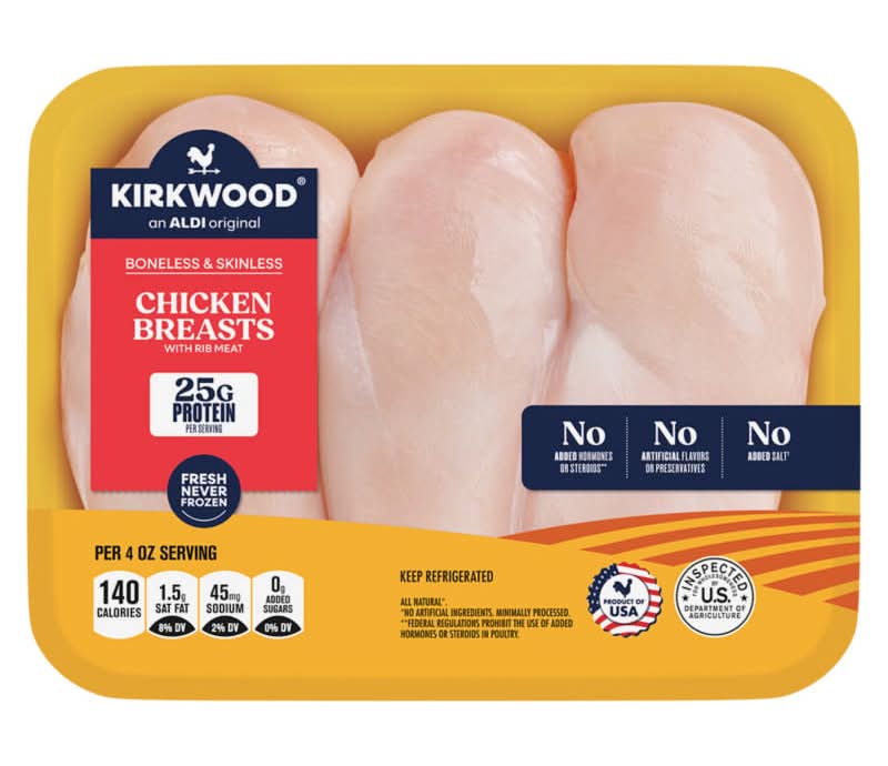 Kirkwood Chicken Breasts, per lb