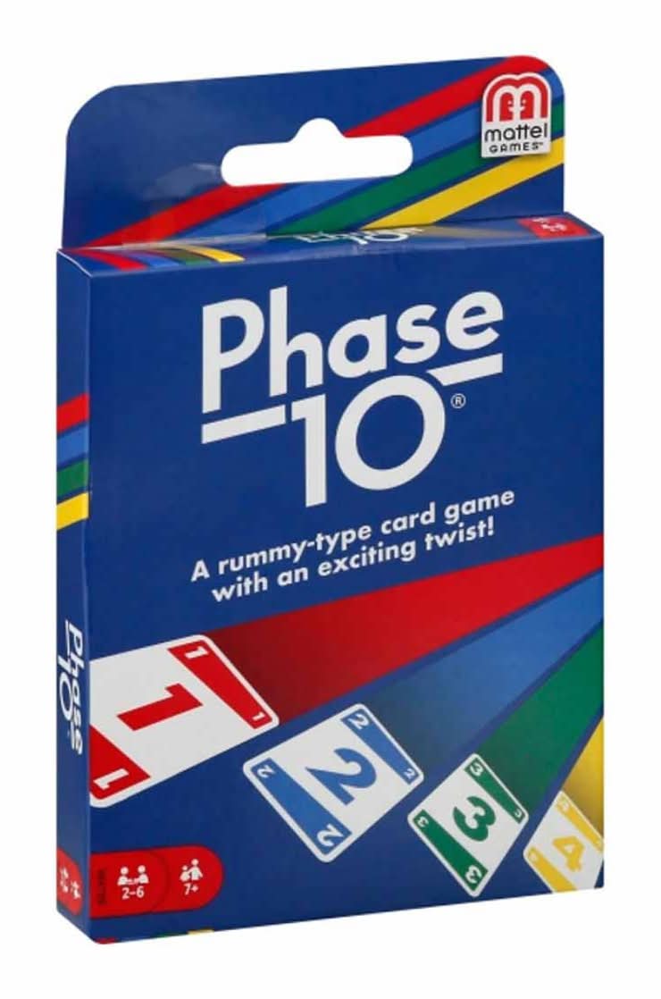 Mattel Games Phase 10 Card Game