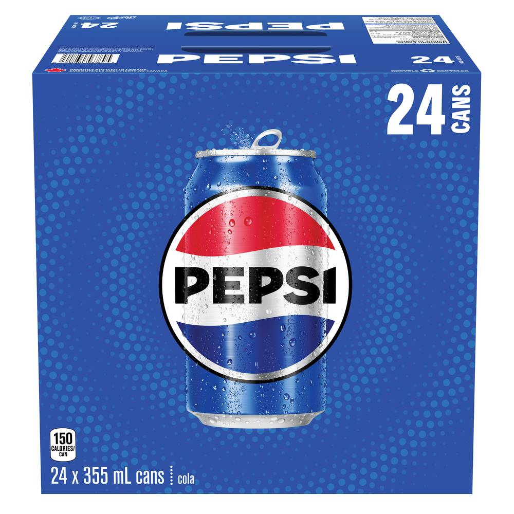 Pepsi Cube Cola (24 ct, 355 ml)