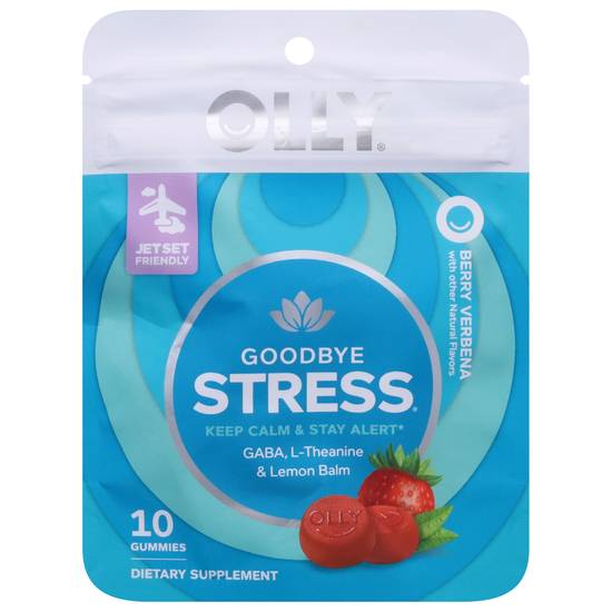 Olly Gummies Berry Verbana Goodbye Stress (10 ct)