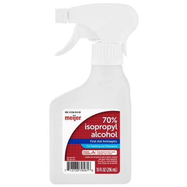 Meijer 70% Isopropyl Alcohol Antiseptic Spray (10 oz)