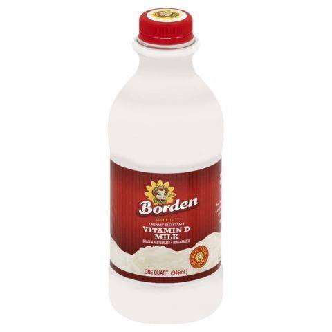 Borden Whole Milk 1 Quart