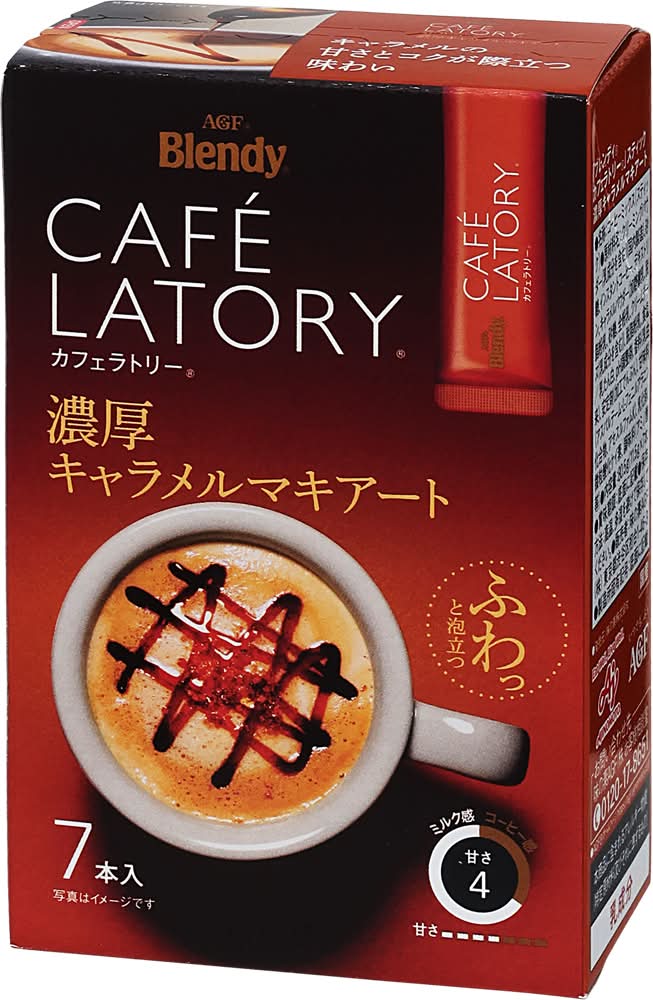 ＡＧＦ カフェラトリー スティ ック キャラメルマキアート (7 入)
