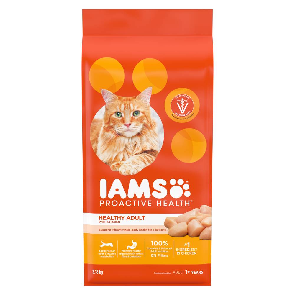 Iams Proactive Health Healthy Adult Original With Chicken Dry Cat Food