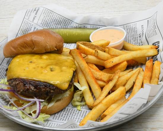 1/2 lb. All-American Cheeseburger
