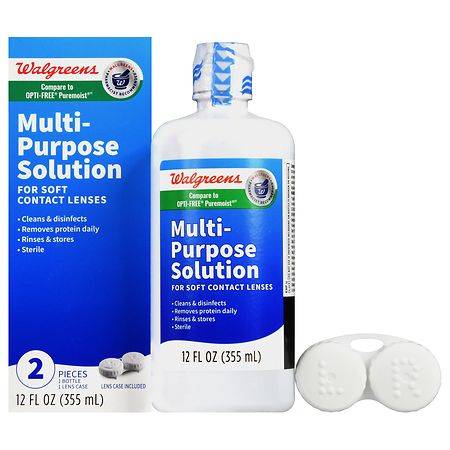 Walgreens Multi-Purpose Solution For Soft Contact Lenses