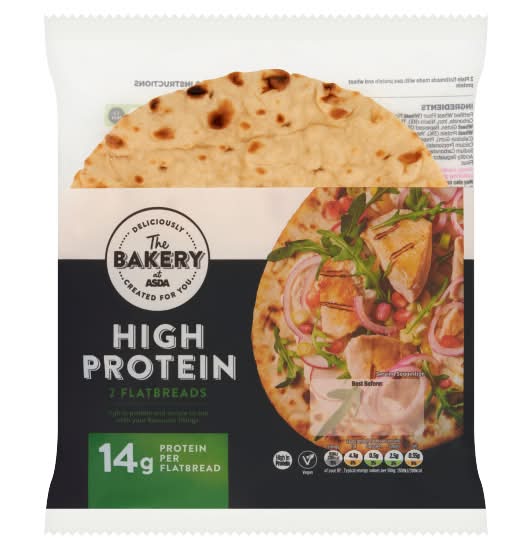 ASDA High Protein Flatbreads (2 pack)