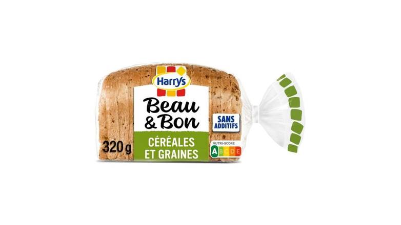 Harry's Beau & bon blé céréales et graines Le sachet de 320g