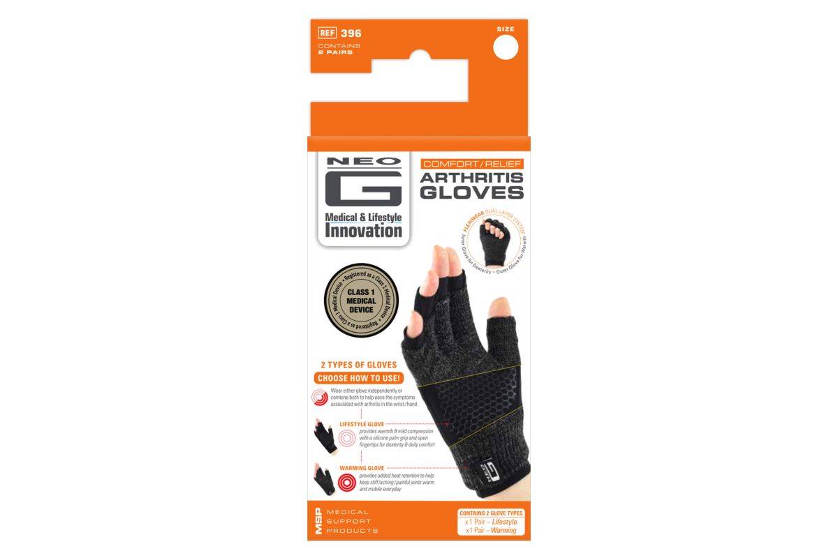 Neo G Comfort / Relief Arthritis Gloves – Medium