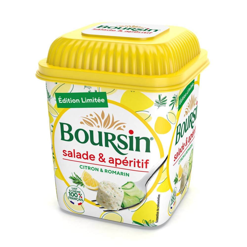 Boursin - Fromage pasteurisé salade et apéritif