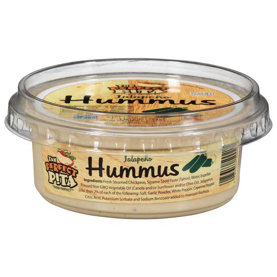 The Perfect Pita Hummus Jalapeno