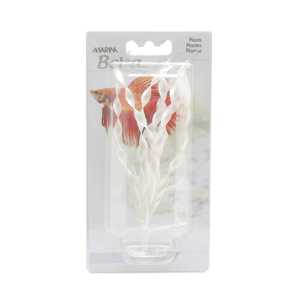 Marina Betta Kit Corkscrew Vallisneria Plant With Suction Cup - 5 Inch