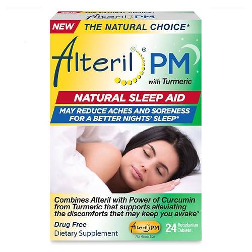 Alteril PM with Turmeric Natural Sleep Aid - 24.0 ea