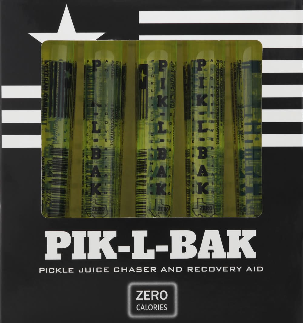 PIK-L-BAK Pickle Juice Chaser and Recovery Aid - Delivery in Under