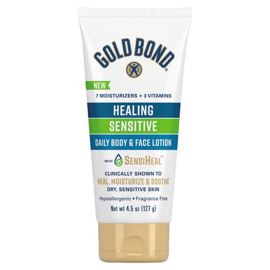 Gold Bond Healing Sensitive Daily Body & Face Lotion