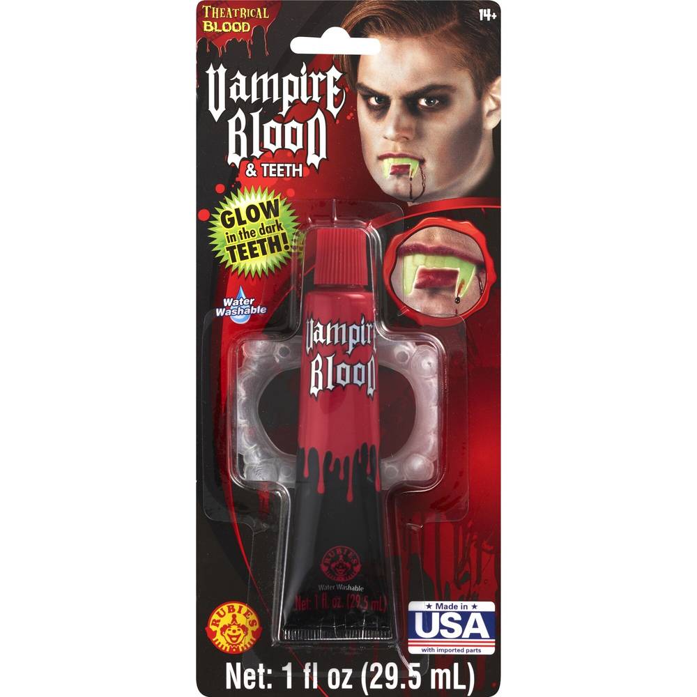 Rubies Vampire Blood Makeup Kit, 1 oz
