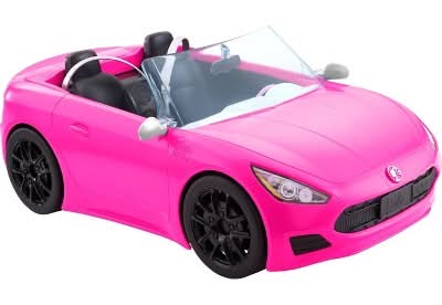Barbie Convertible Car, Pink