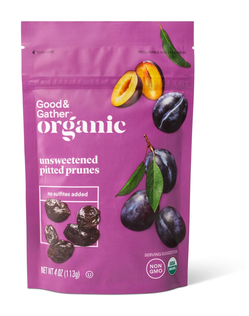 Good & Gather Organic Unsweetened Pitted Prunes (4 oz)