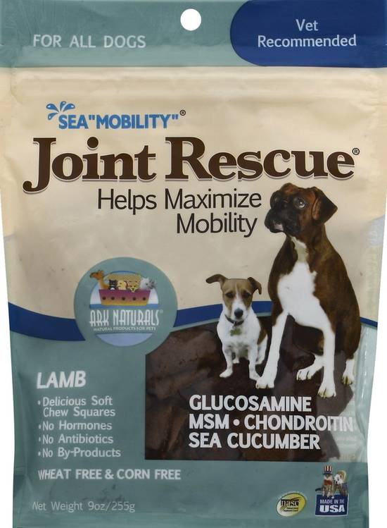 Joint Rescue Lamb Flavored Dog Treats Ark Naturals 9 oz