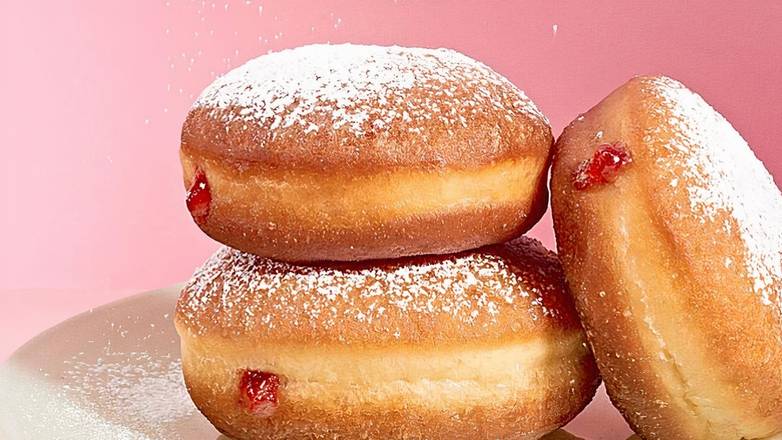 Strawberry Cream Fill Donut