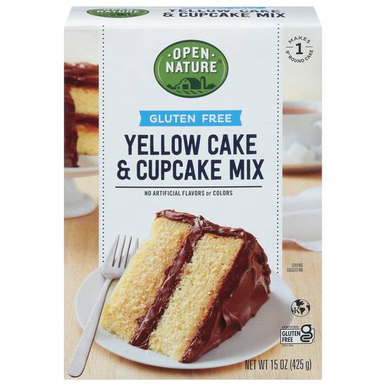 Open Nature Yellow Cake & Cupcake Mix (15 oz)