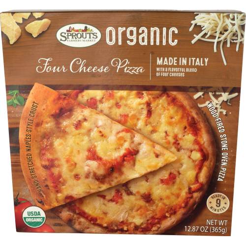 Sprouts Organic Four Cheese Pizza