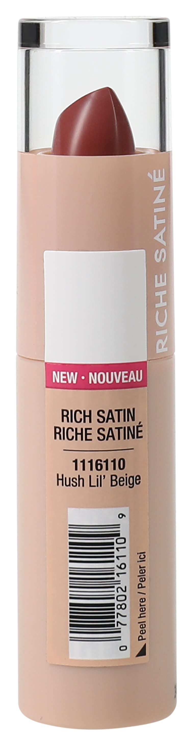 Wet N Wild® Rich Satin Lipstick - Hush Lil’ Beige Hush Lil’ Beige
