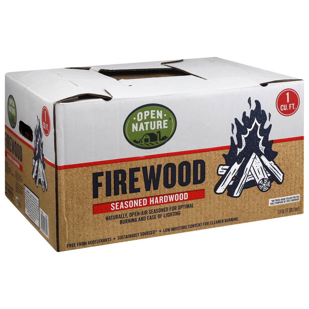 Open Nature 1 Cu ft Seasoned Hardwood Firewood